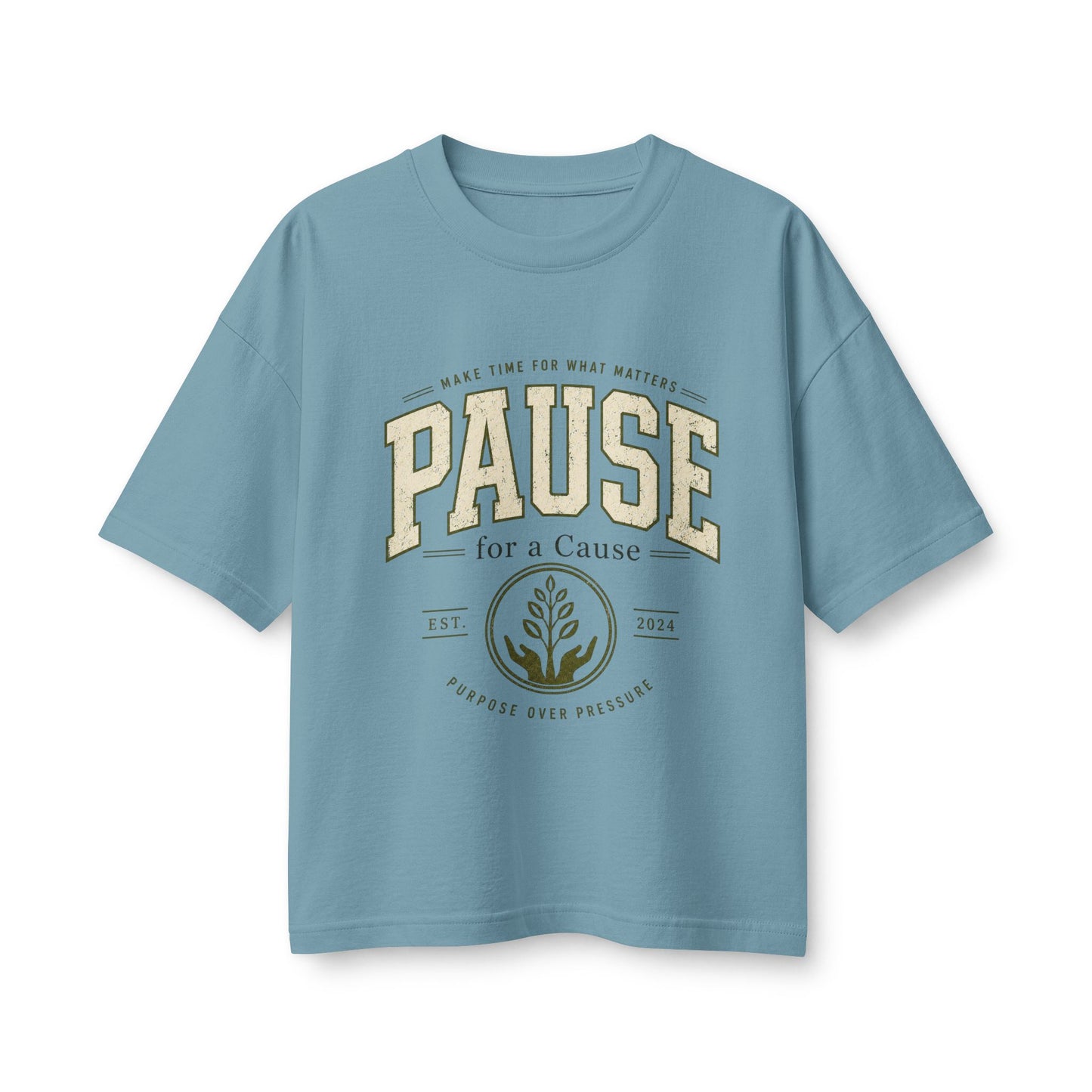 PFC: 'Pause' Vintage Graphic - Women's Tee