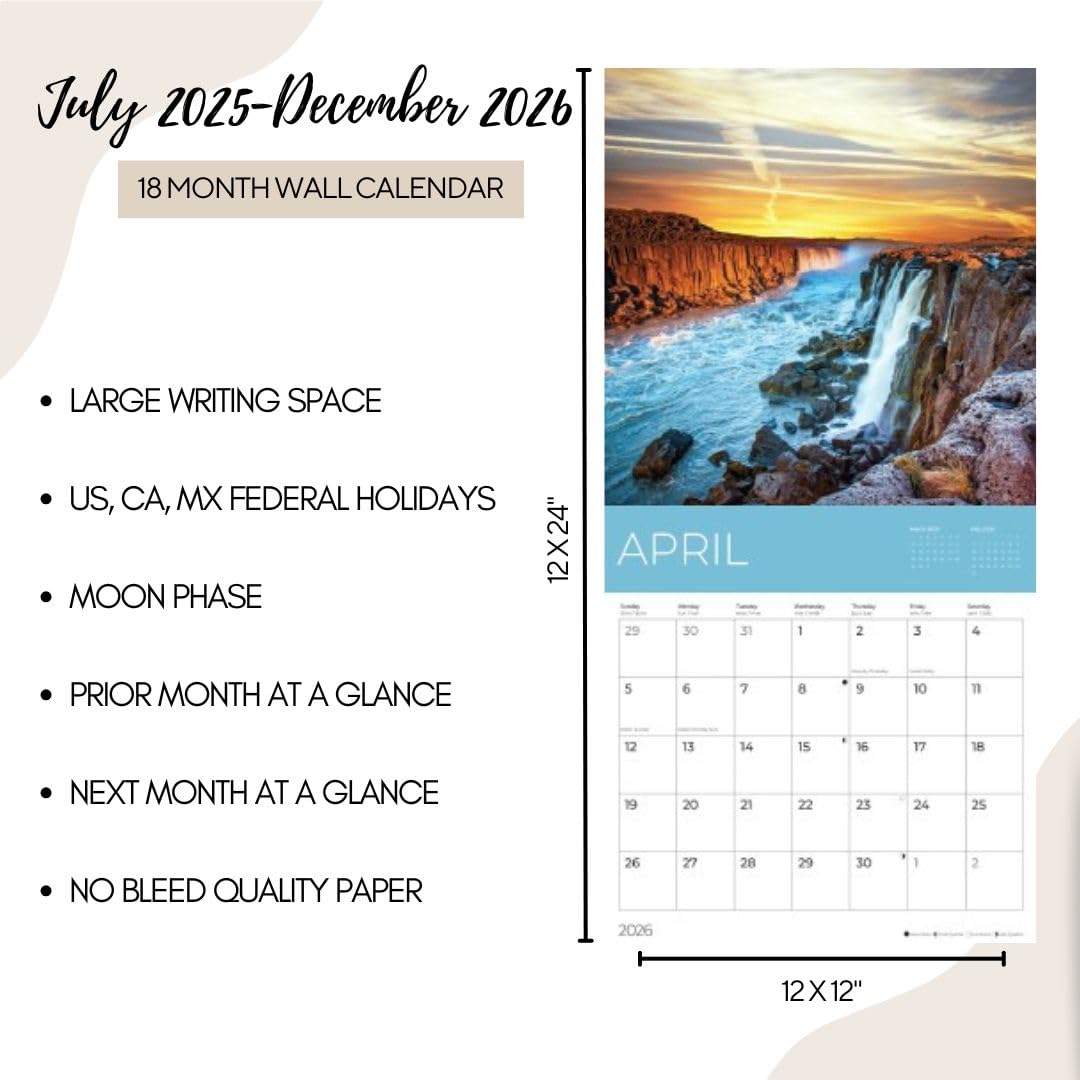 '26 Wall Calendar - Pathways - 18mo
