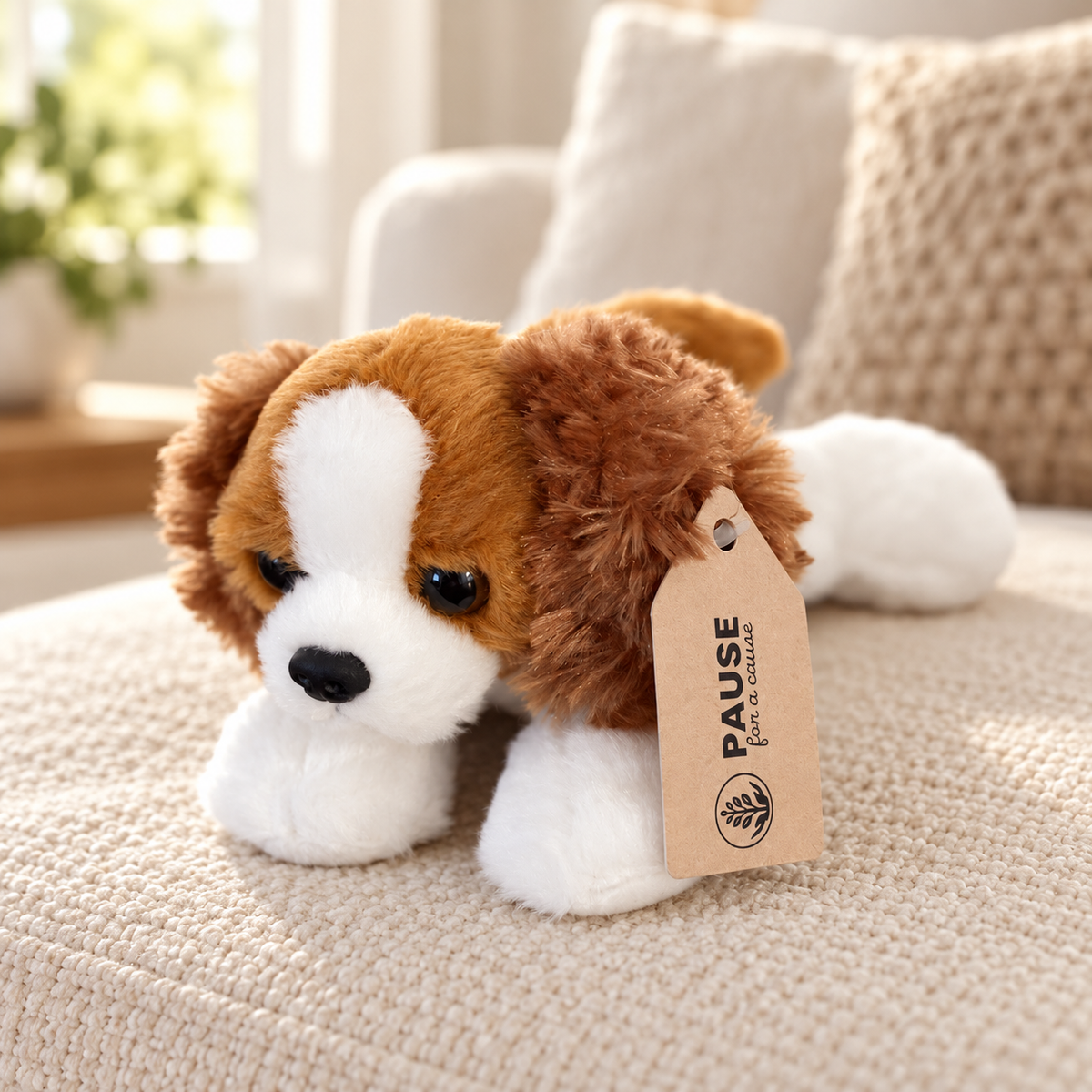 Pause for a Cause Spaniel Plush Puppy