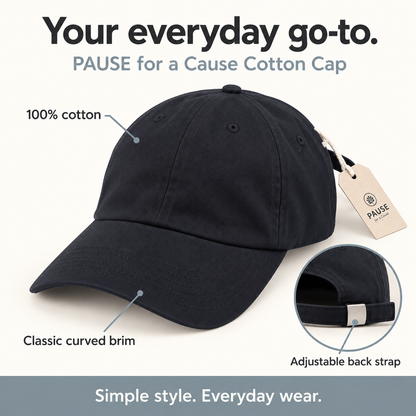 Pause for a Cause Navy Everyday Hat