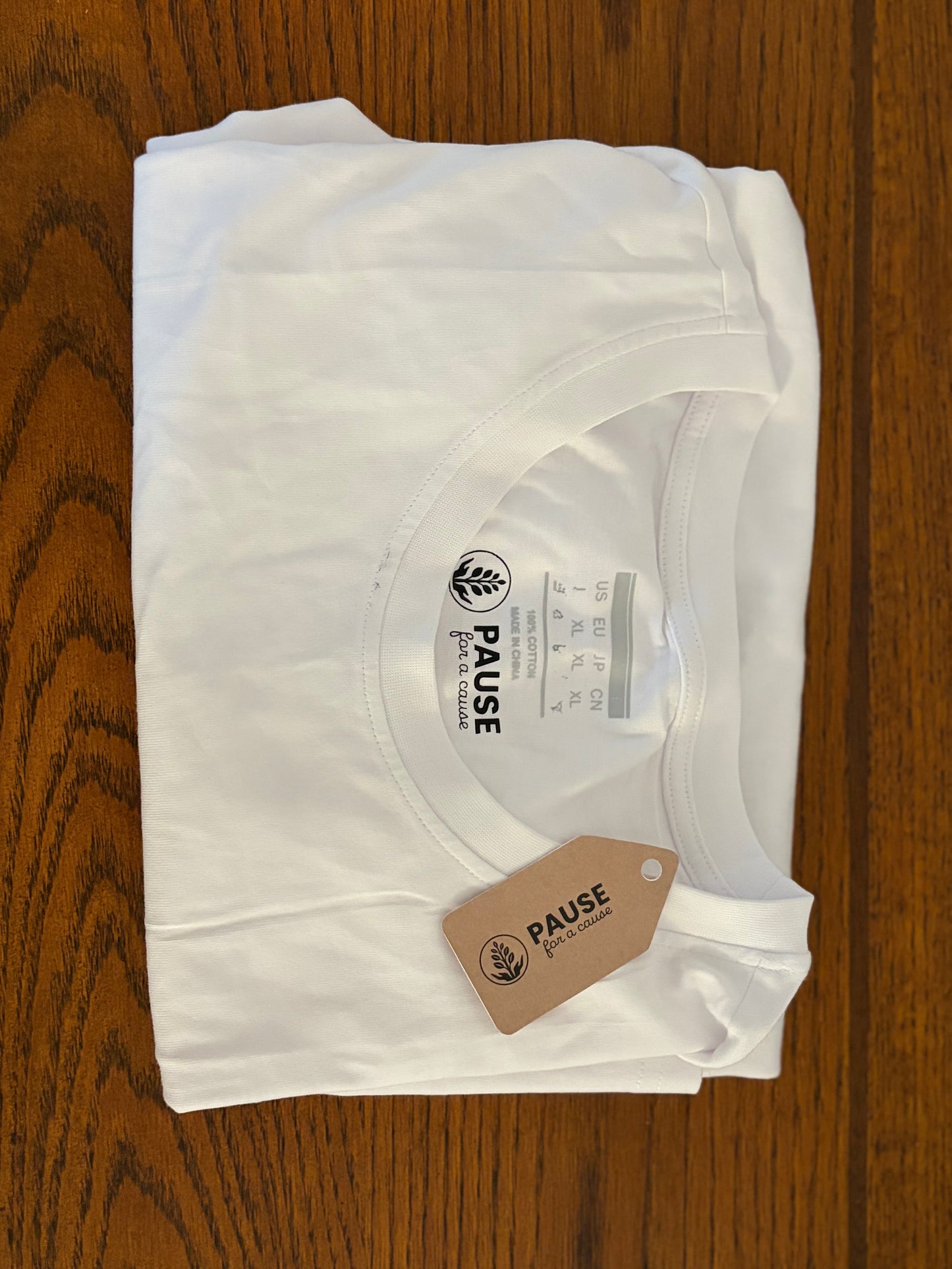 Pause for a Cause Everyday White Tee