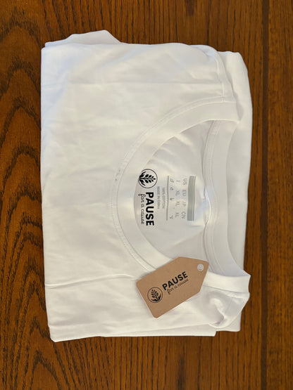 Pause for a Cause Everyday White Tee