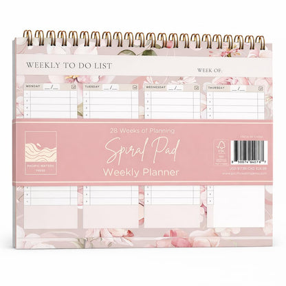Weekly Planner - Spiral Pad