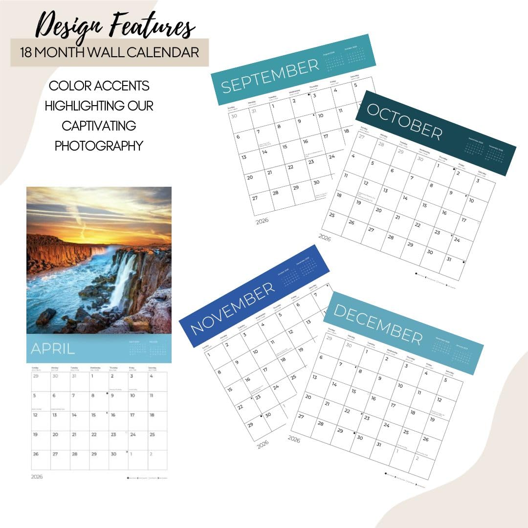 '26 Wall Calendar - Islands