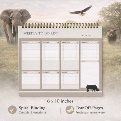 PFC: Weekly Planner - Spiral Pad - Gives Back!