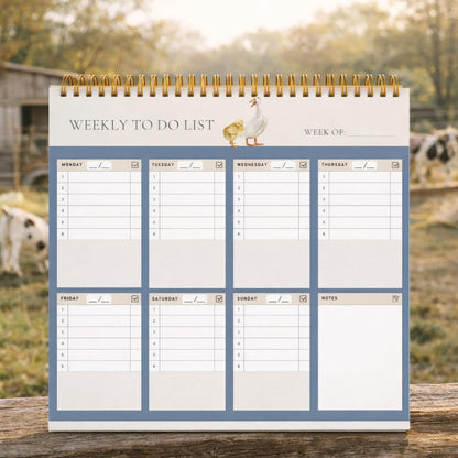 PFC: Weekly Planner - Spiral Pad - Gives Back!
