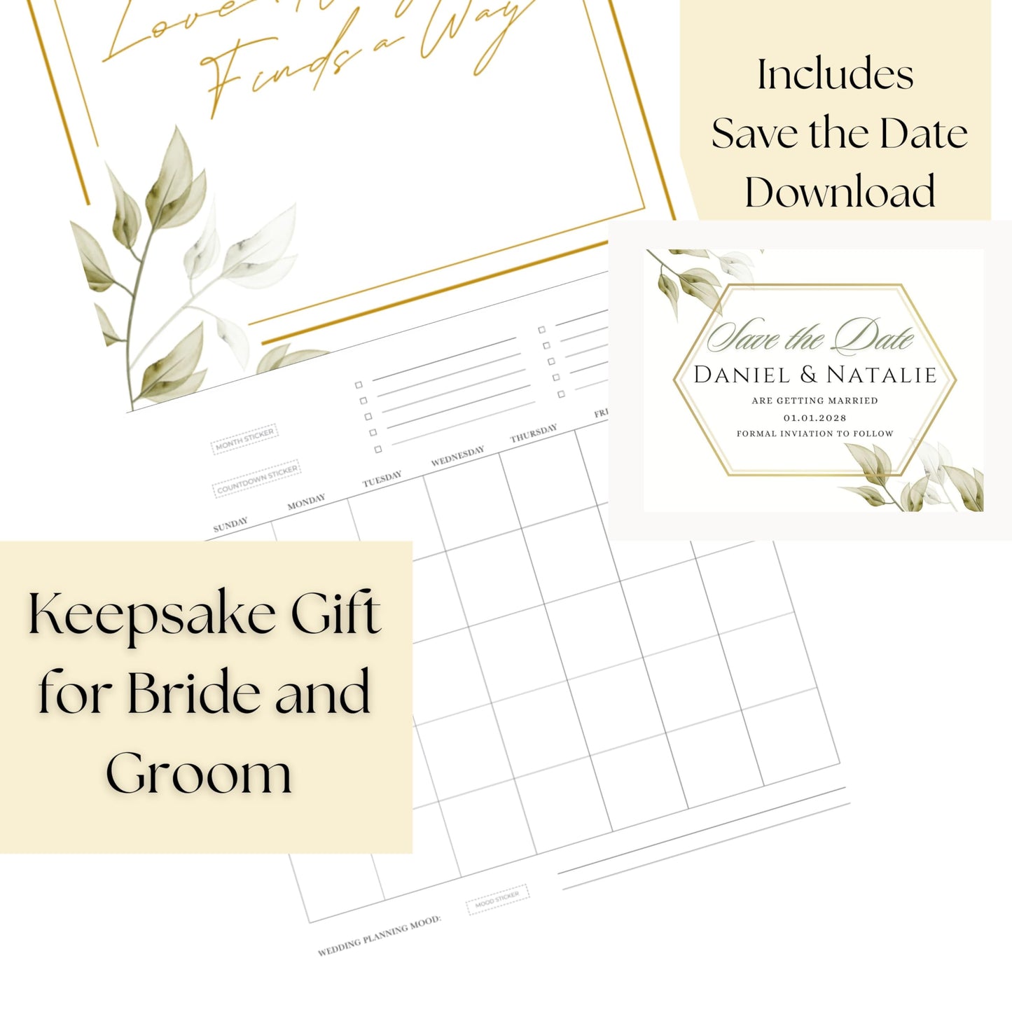Wedding Planning Calendar – 18 month