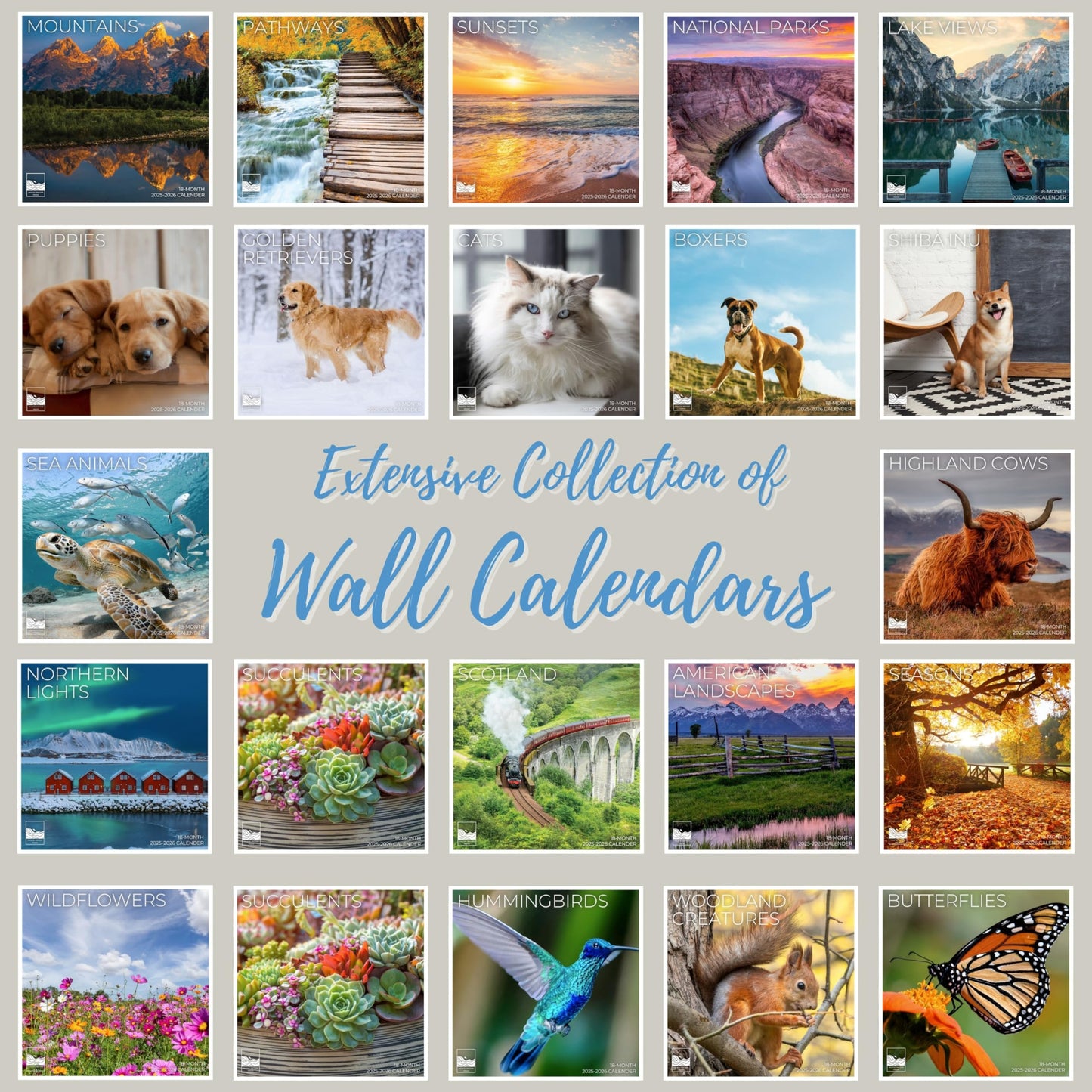 '26 Wall Calendar - Travel