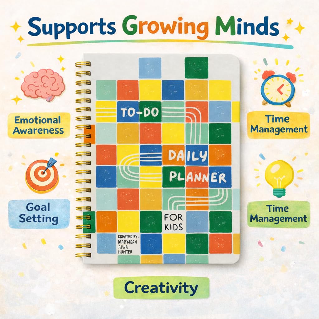 Kids Daily To-Do Journal - M. Hunter