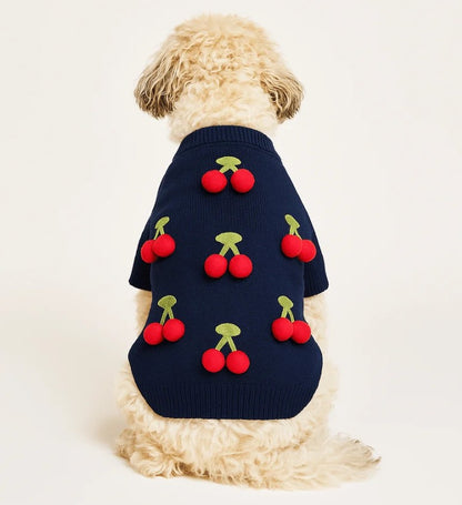 PFC x Found my Animal - Cherries 3D Icon Dog Sweater