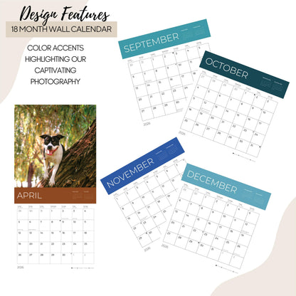 '26 Wall Calendar - Dogs - 18mo
