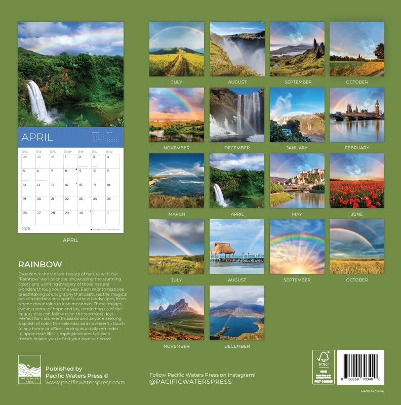 '26 Wall Calendar - Islands