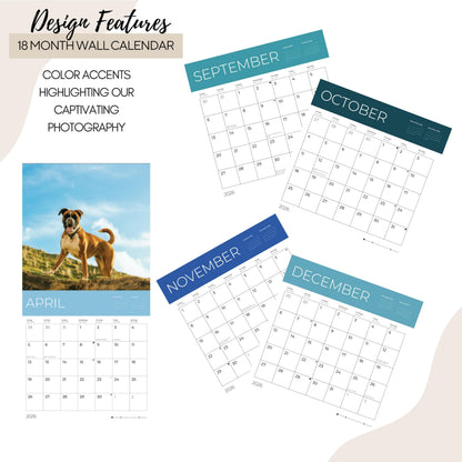 '26 Wall Calendar - Dogs - 18mo