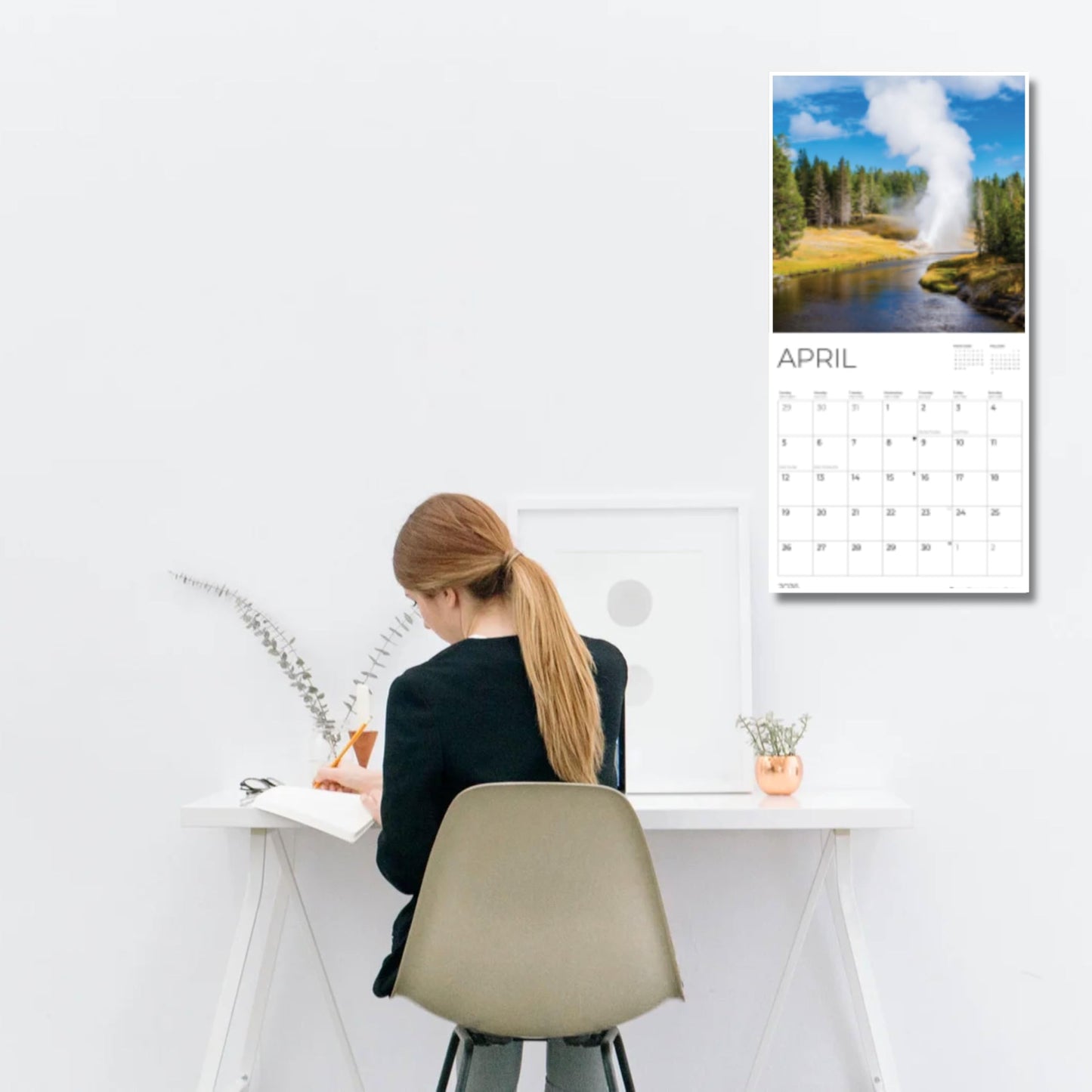 '26 Wall Calendar - Yellowstone National Park