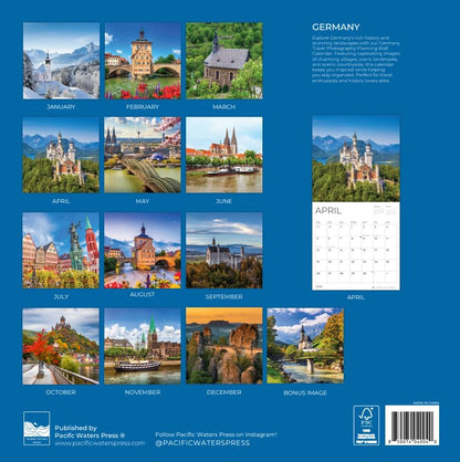 '26 Wall Calendar - Travel