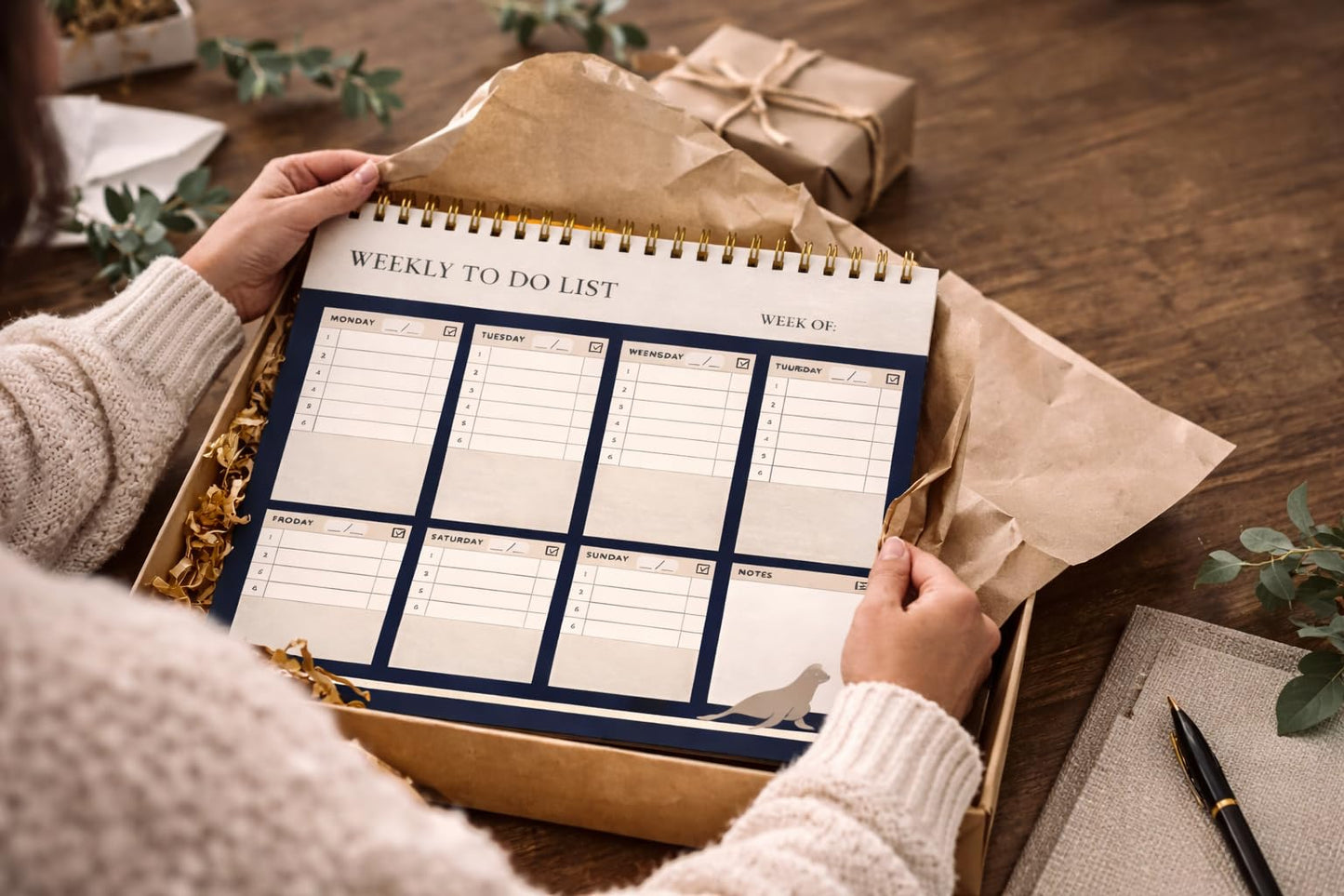 PFC: Weekly Planner - Spiral Pad - Gives Back!