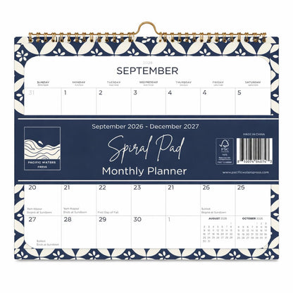 '26-'27 Wall Calendar - Spiral
