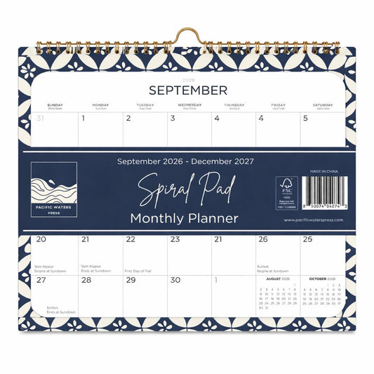 '26-'27 Wall Calendar - Spiral